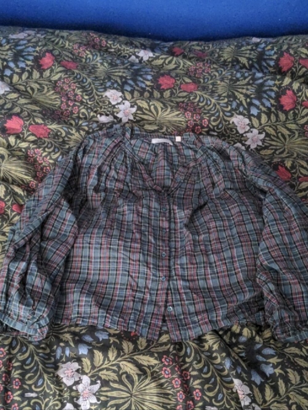 Doen Pond Promenade Plaid Jane Top Small